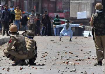 File pic - J&K: Over 4,500 cases against youths involved in stone-pelting for first time to be dropped