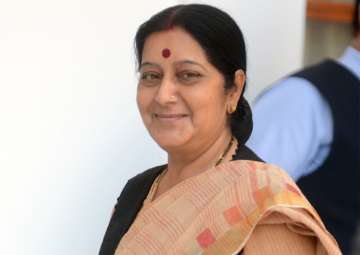 File pic of Sushma Swaraj