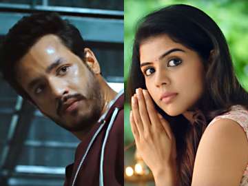 Hello teaser Akhil Akkineni film is full of action drama and romance