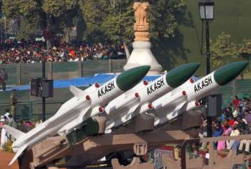 Akash missile - File photo