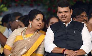 CM Fadnavis’s wife trolled for promoting Christian event