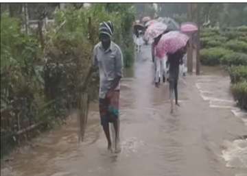 The weather department said Kanyakumari, Tuticorin and Tirunelveli districts in Tamil Nadu received rains for the third day on Friday.