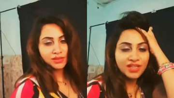 Arshi Khan is allegedly drunk in the video