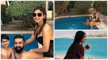 Shilpa Shetty's vacation pictures