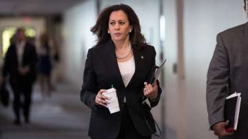 Harris, 53, tops the list for giving the Democratic Party hope in the era of President Donald Trump, the magazine said.