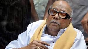 Karunanidhi fell ill in October 2016 due to a drug-induced allergy. 