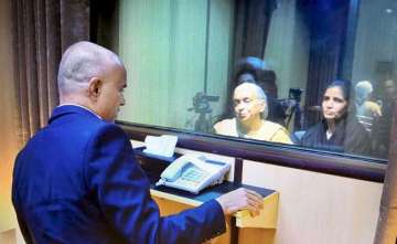 Kulbhushan Jadhav, during his meeting with wife and mother