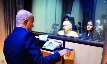 Wife & mother of Kulbhushan Jadhav meet him at Pakistan Foreign Affairs Ministry in Islamabad: Pak media