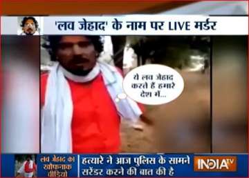 One of the videos shot after the murder shows Regar warning “Hindu sisters” not to fall into the trap of “love jihad”.