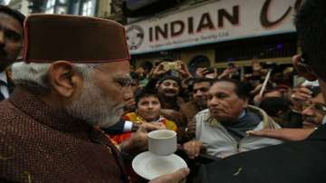 PM Modi's coffee break