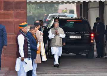 The prime minister hoped the Winter Session of Parliament will be a productive one with constructive debates.