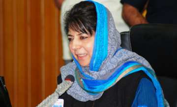 File pic of Jammu and Kashmir CM Mehbooba Mufti 