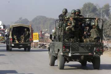 Pakistani troops