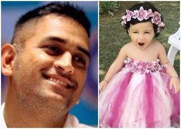 ms dhoni daughter ziva viral video