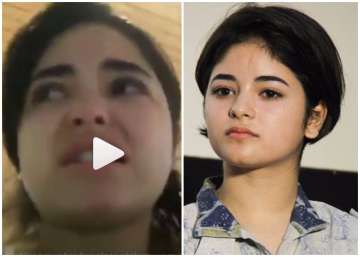 Dangal actress Zaira Wasim molested on a flight, breaks down in an instagram video 