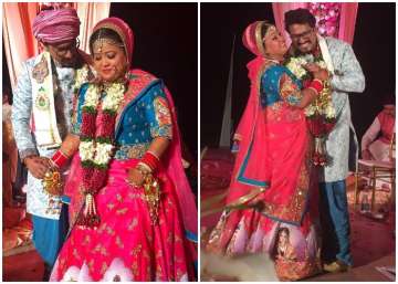 bharti singh haarsh limbachiyaa wedding pictures videos