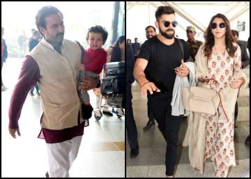 taimur with virat anushka