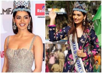 miss world 2017 manushi chillar mumbai parade
