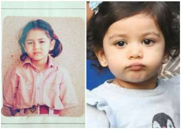 mira rajput childhood picture