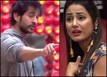 bigg boss 11 hina khan hiten tejwani