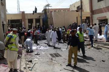 Suicide bombing at church in Quetta