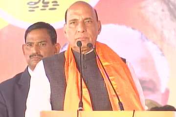 Congress formed govt by igniting fire of communalism, terrorism: Rajnath Singh