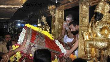 Lord Ayyappa shrine in Sabrimala