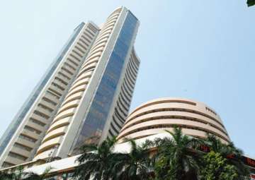 Sensex zooms 358 points to 33,605 on exit poll results, Nifty gains 110 points 