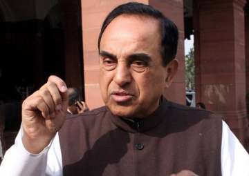 File pic of BJP leader Subramanian Swamy