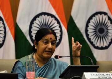 File pic of Sushma Swaraj 