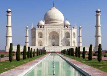 File pic of Taj Mahal