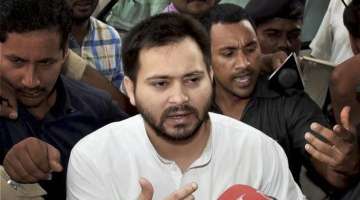 RJD chief Lalu Prasad Yadav's son and Bihar's deputy chief minister Tejashwi Yadav 