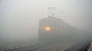The dropping temperature led to reduced visibility, disrupting rail, road and air traffic in North India.