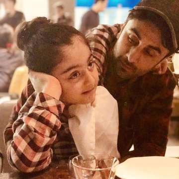 Ranbir Kapoor shares cute frame with niece Samara