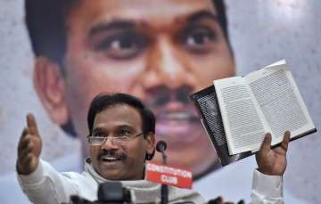 Vinod Rai was a 'contract killer' to kill UPA-2 government, says A Raja
