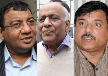 File pic - Sushil Gupta, ND Gupta and Sanjay Singh
