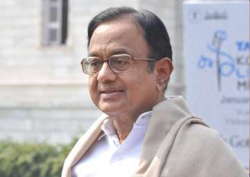 File pic of P. Chidambaram