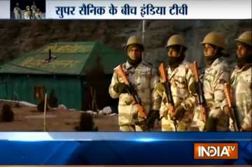 India TV team recently spent a day with ITBP jawans at Nelong post