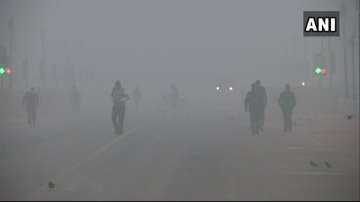 Delhi woke up to dense fog for the second consecutive day on Tuesday.