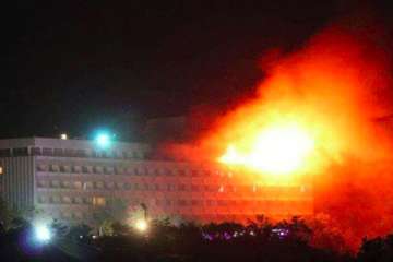 Kabul hotel attack: Encounter between gunmen, security forces underway; several dead 