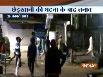 Violence in Jhalawar on Friday