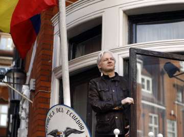 File photo of WikiLeaks founder Julian Assange.