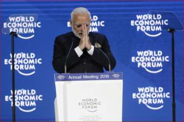 PM Modi in Davos