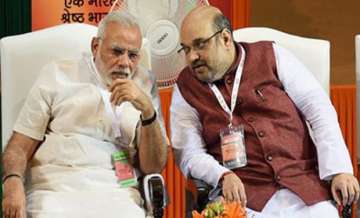 File photo of PM Narendra Modi and BJP chief Amit Shah