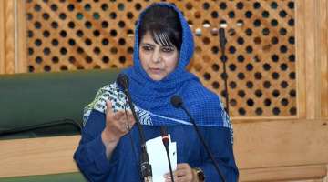 File picture of J-K CM Mehbooba Mufti