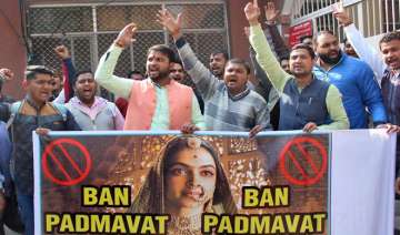 Protests have erupted across India demanding ban on Padmaavat