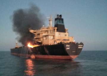 Fire breaks out in MT Genessa oil tanker off Gujarat coast, all 26 crew members rescued 