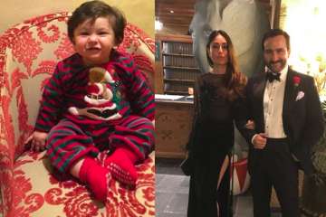 Kareena Kapoor Khan, Saif Ali Khan and Taimur Ali Khan