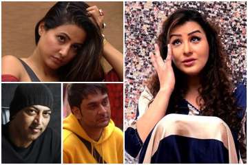 Hina Khan, Shilpa Shinde, Vikas Gupta, Bigg Boss 11