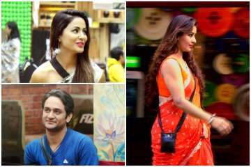 Shilpa Shinde, Vikas Gupta, Hina Khan, Bigg Boss 11